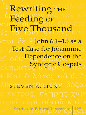 cover image of Rewriting the Feeding of Five Thousand